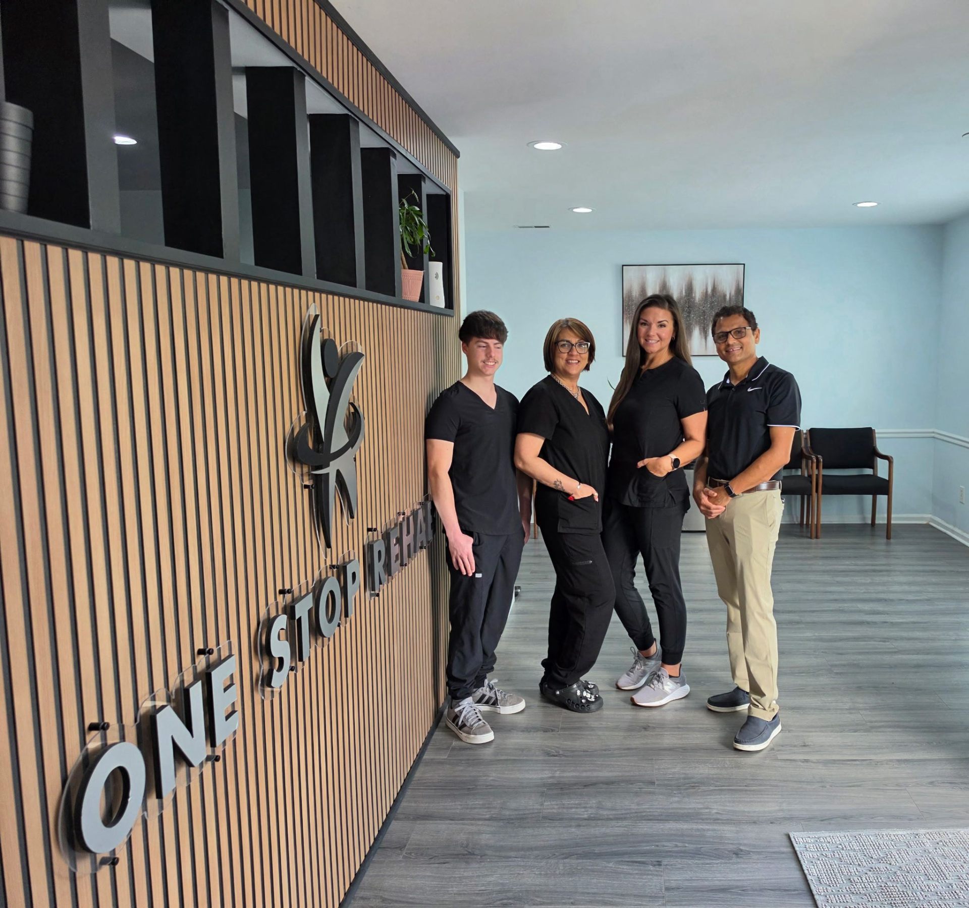 The One Stop Rehab team at the Fayetteville clinic